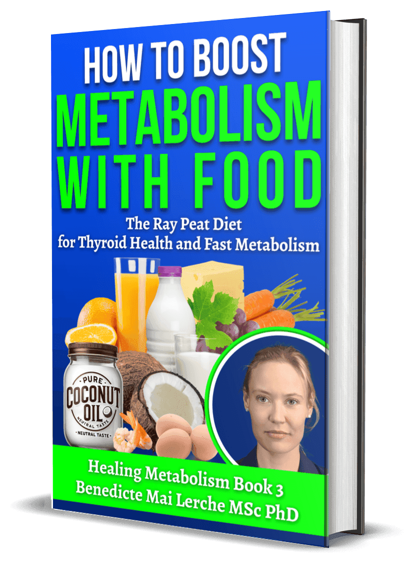 How to Boost Metabolism with Food: The Ray Peat Diet for Thyroid Health and Fast Metabolism – book by Dr. Benedicte Lerche