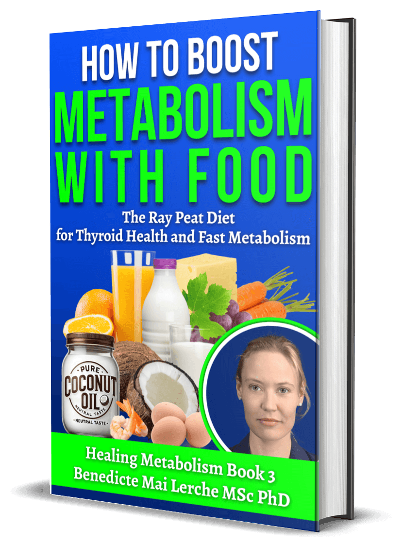 How to Boost Metabolism with Food: The Ray Peat Diet for Thyroid Health and Fast Metabolism – book by Dr. Benedicte Lerche